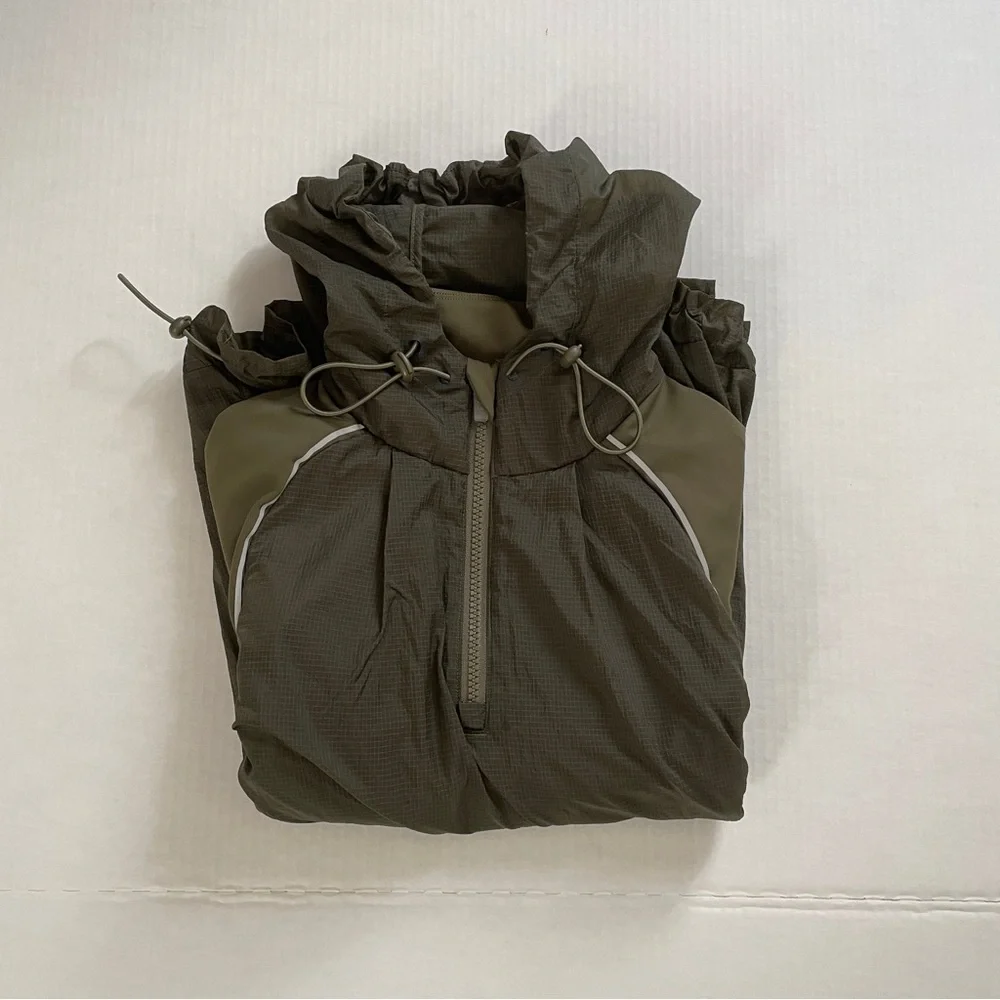 NWT Womens Medium Olive Branch Outdoor Voices Frost/Knit Hoddie. - Picture 12 of 13